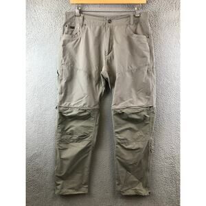 Kuhl Pants Mens 36x32 Stealth Zip Off Outdoor Hiking Stretch Beige